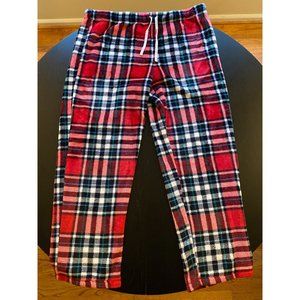 Secret Treasures Sleepwear Knit Pajama Pant Womens‎ 2X Red Plaid Cozy Loungewear
